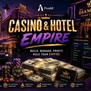 Casino & Hotel Empire — FiveM script for QBCore & Qbox